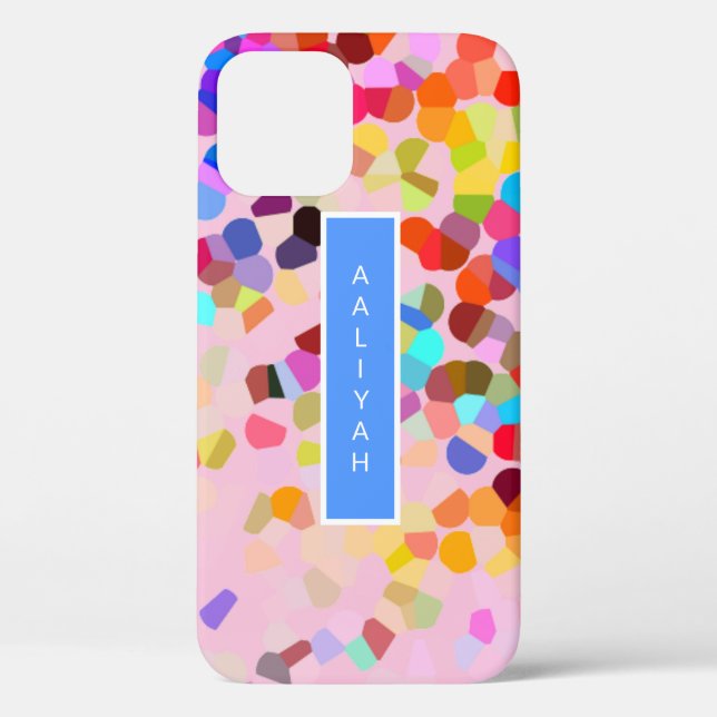 Coques Case-Mate iPhone Sacoche téléphonique Confetti personnalisée (Verso)