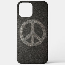 Sacoche téléphonique pour les signes de paix noirs