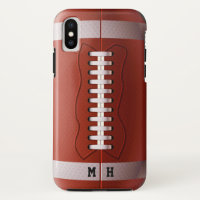 Sacs de téléphone monogramme personnalisé Football