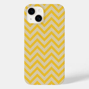Coque Pour iPhone 14 Saffron Spice Moods Chevrons