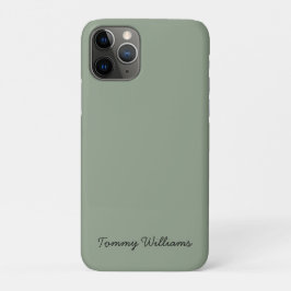 Case-Mate iPhone Case Sage Vert minimaliste Professionnel Simple