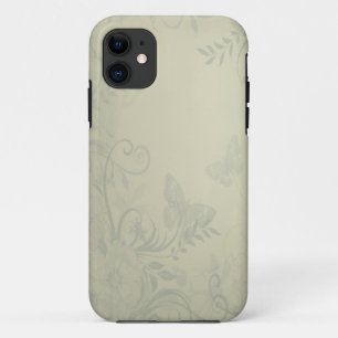 Coque iPhone 11 Sage Vert Vintage
