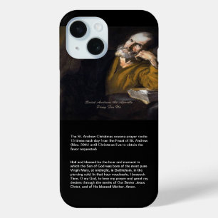 Coque Pour iPhone 15 Saint Andrew Christmas Novena