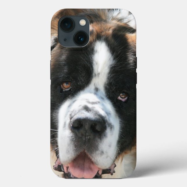 Coques Case-Mate iPhone Saint Bernard Face (Verso)