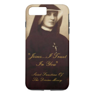 COQUE iPhone 7 PLUS SAINT FAUSTINA DE LA PITIÉ DIVINE