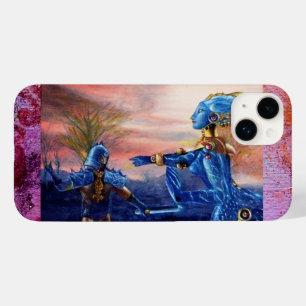 COQUE POUR iPhone 14 PLUS SAINT GEORGE ET ALIEN DRAGON