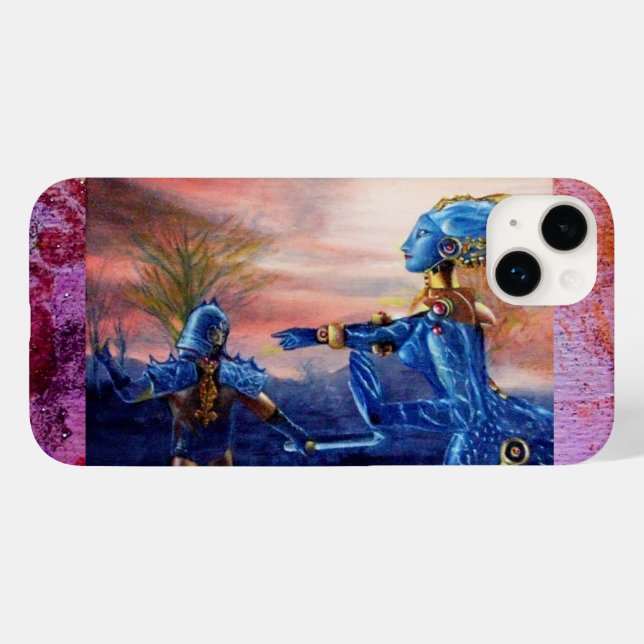 COQUES Case-Mate iPhone SAINT GEORGE ET ALIEN DRAGON (Verso (horizontal))
