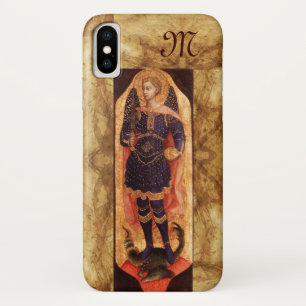 Coques Pour iPhone SAINT MICHAEL ARCHANGEL AVEC monogramme DRAGON