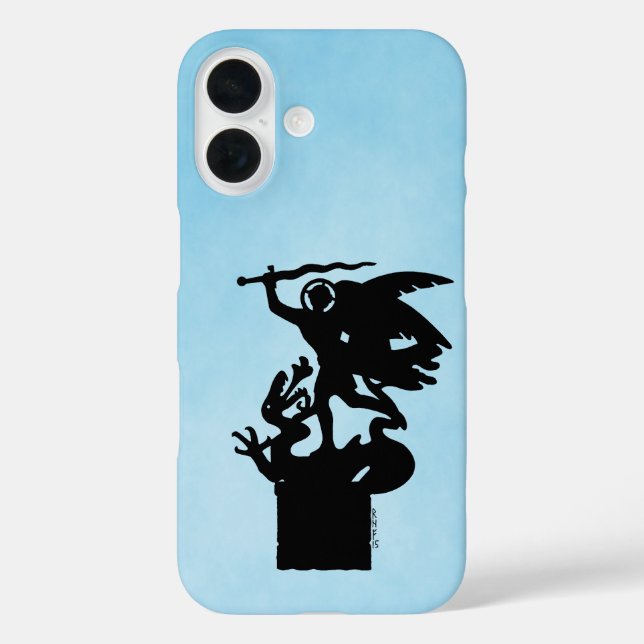 Coques Case-Mate iPhone Saint Michael et Dragon (Verso)