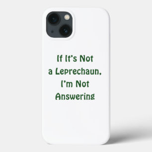 Case-Mate iPhone Case Saint Patrick, texte drôle, Leprechaun