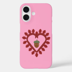 Coques iPhone 16 Saint-Valentin Amour Coeur Gland