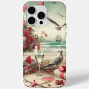 Coque iPhone 15 Pro Max Saint-Valentin côtière/nautique