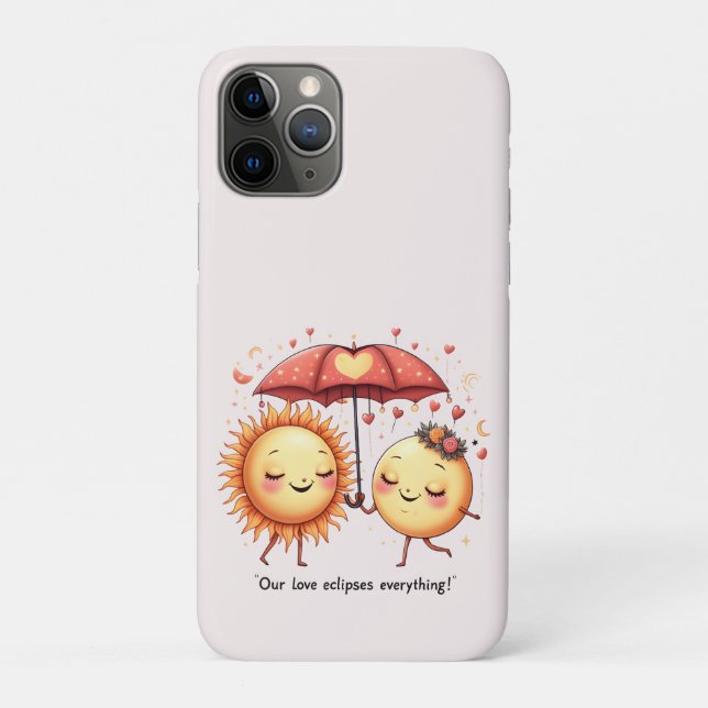Coques Case-Mate iPhone Saint Valentin Notre Amour Éclipse Tout (Dos)