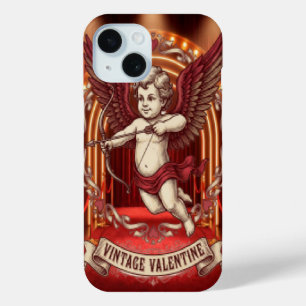 Coque Pour iPhone 15 Saint-Valentin vintage