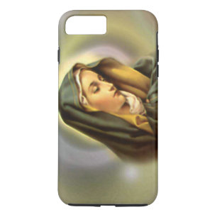 Coque iPhone 7 Plus Sainte Vierge Marie dans la prière