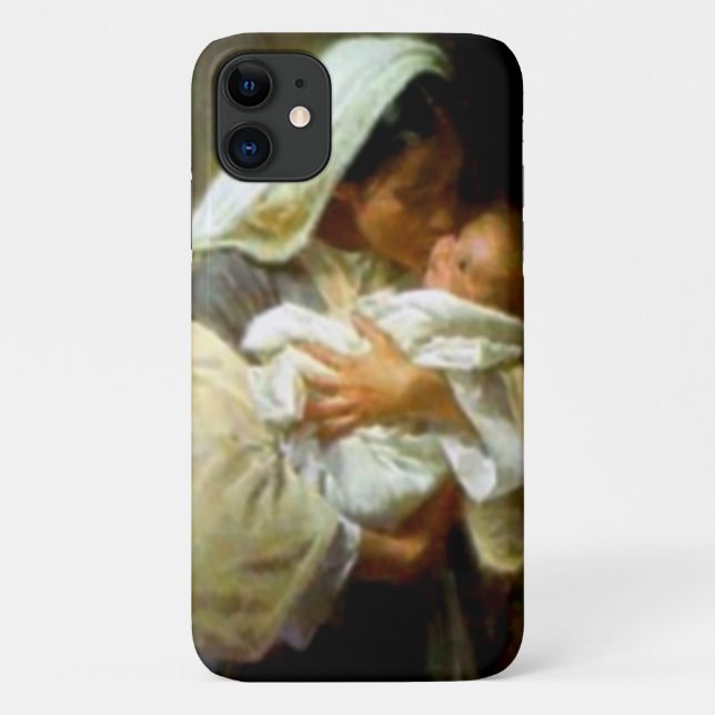 Coques Case-Mate iPhone Sainte Vierge Marie et Enfant Jésus (Dos)