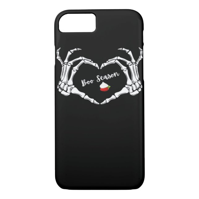 Coques Case-Mate iPhone Saison classique Skeleton Hand Heart (Dos)