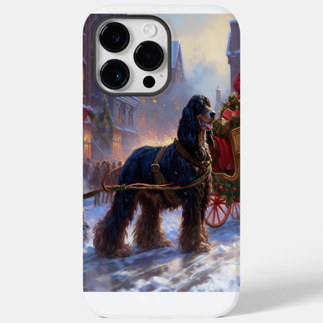 Coques Case-Mate iPhone Saison de Noël Cocker Spaniel (Verso)