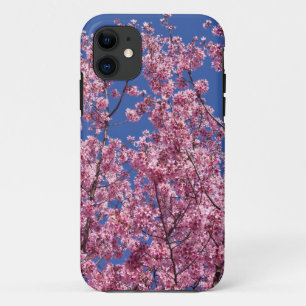 Etui iPhone Case-Mate Sakura Cherry Fleurit Dans Le Bleu