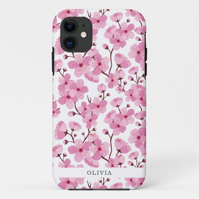 Coques Case-Mate iPhone Sakura rose (Dos)