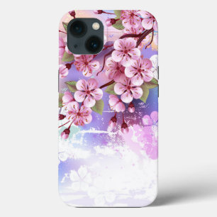 Case-Mate iPhone Case Sakura rose sur la peinture Arrière - plan