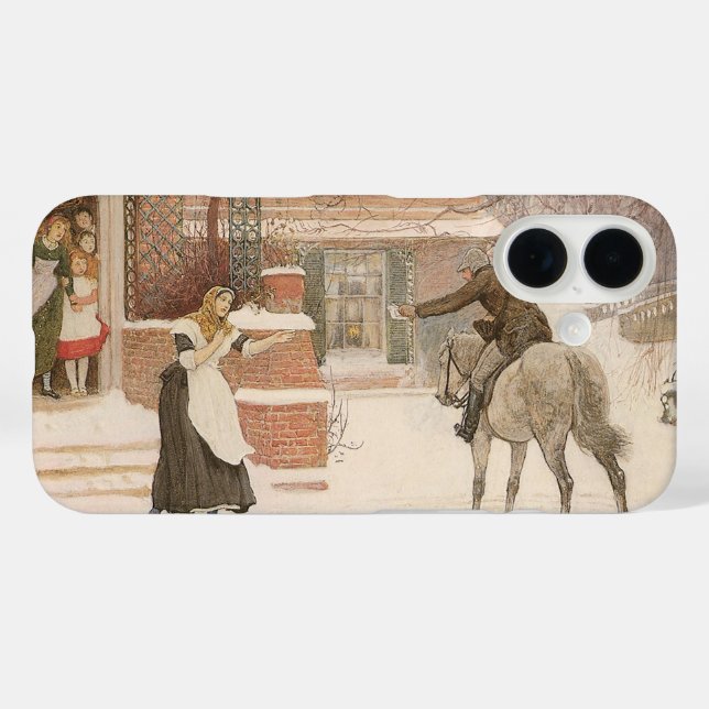 Coques Case-Mate iPhone Salutation au facteur par Robert Walker Macbeth (Verso (horizontal))