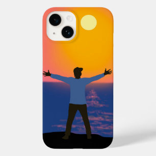 Coque Pour iPhone 14 Salutation au soleil