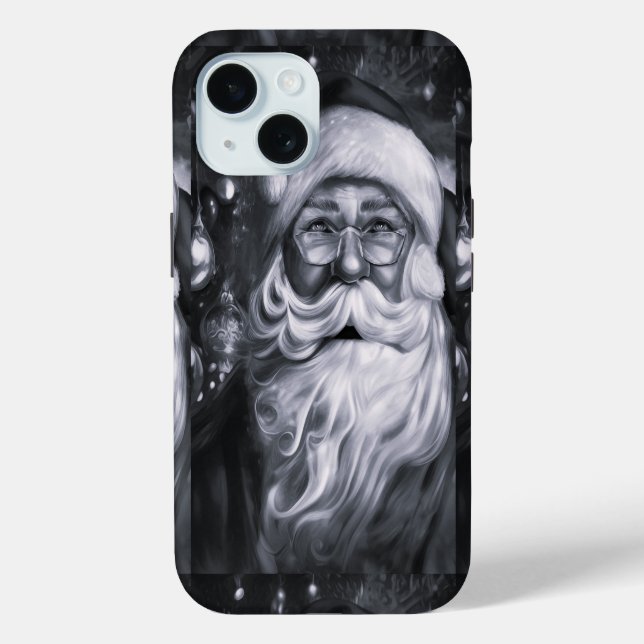 Coques Case-Mate iPhone Salutation de saison Père Noël (Verso)