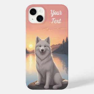 Coque Pour iPhone 14 Plus Samoyé par Lac