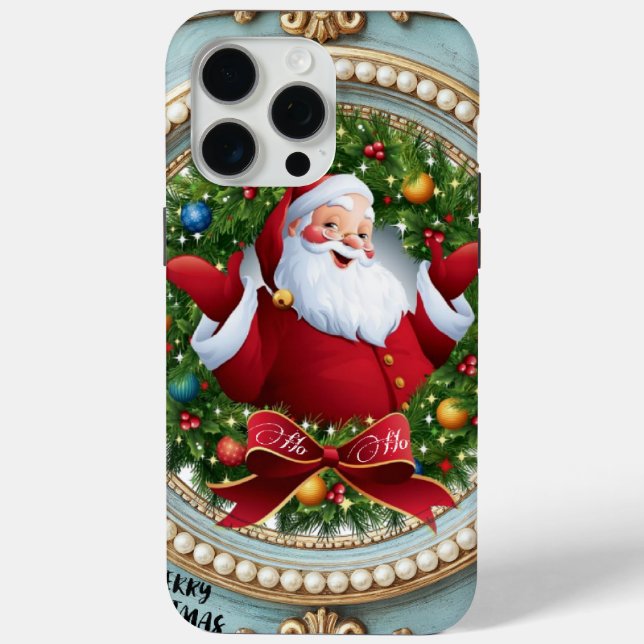 Coques Case-Mate iPhone Santa Christmas  (Verso)