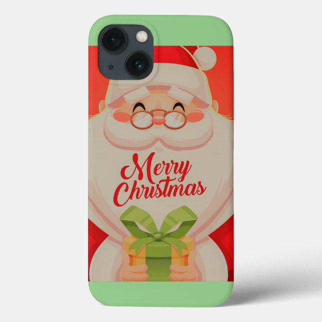 Coques Case-Mate iPhone Santa Claus rétro  (Verso)
