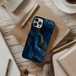 Coques iPhone 16 Saphir Velours Luxe Bleu Saphir Profond