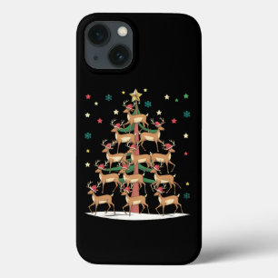 Case-Mate iPhone Case Sapin de Noël Cerf Drôle de Vacances Renne Mignon 