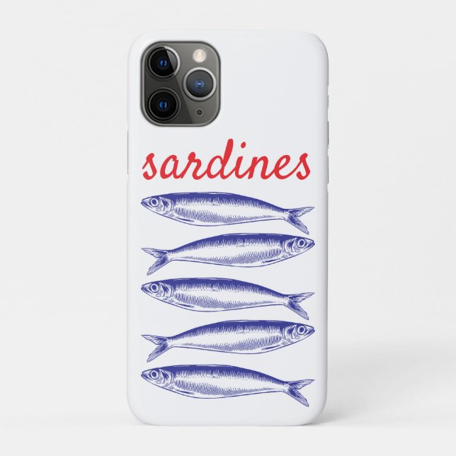 Coques Case-Mate iPhone Sardines (Dos)
