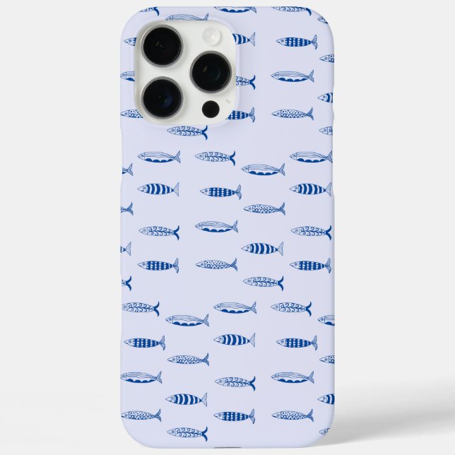 Coques Case-Mate iPhone Sardines Pattern (Verso)
