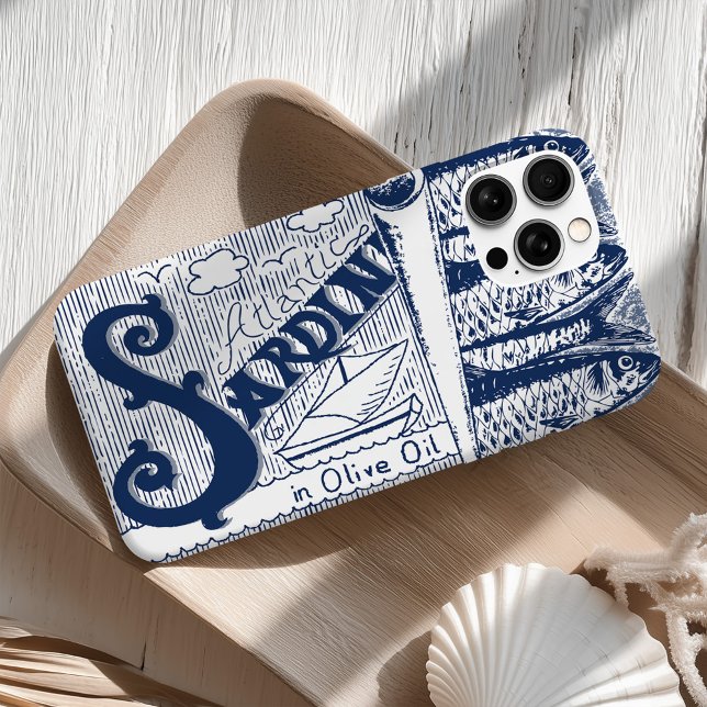 Coques Case-Mate iPhone Sardines Poisson Étanché Poisson Coeur (Créateur téléchargé)