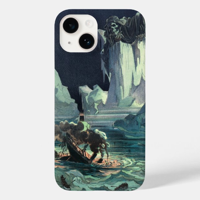 Coques Case-Mate iPhone Sargasso Sea Grim Reaper & Sinking du Titanic (Verso)