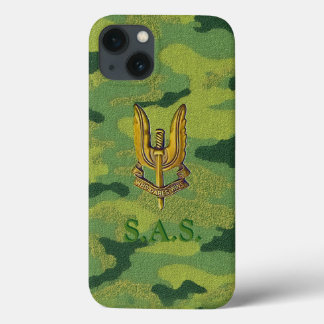 iPhone 13 Case SAS Woodland-Camouflage Tough Phone