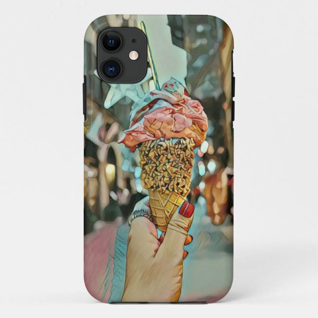 Coques Case-Mate iPhone Saupoudrer de crème glacée (Dos)