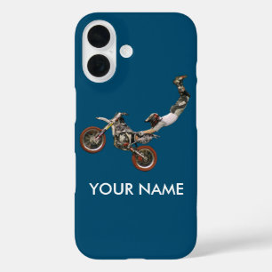 Coques iPhone 16 saut motocross
