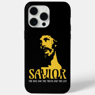 Coque iPhone 15 Pro Max Sauveur La Voie La Vérité et la Vie