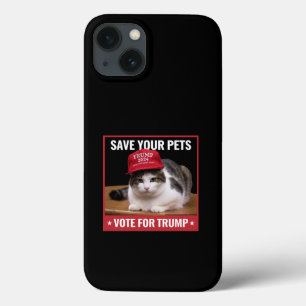 Case-Mate iPhone Case Sauvez Vos Animaux Votez Trump Élection US Citatio