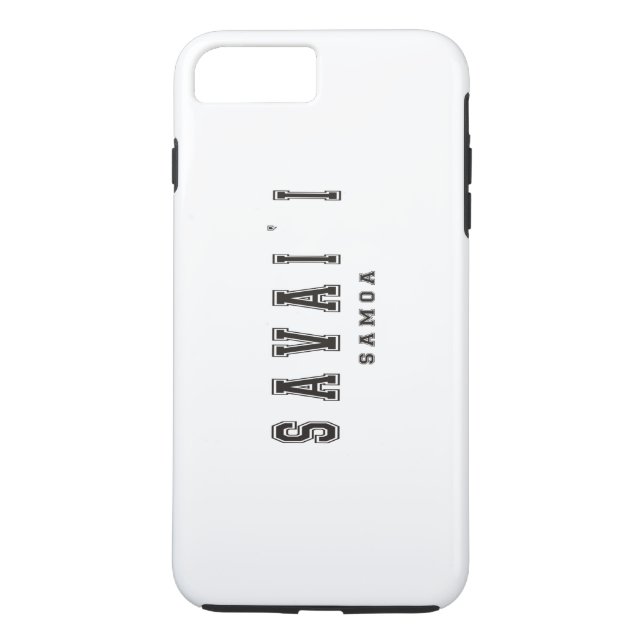 Coques Case-Mate iPhone Savaii Samoa (Dos)