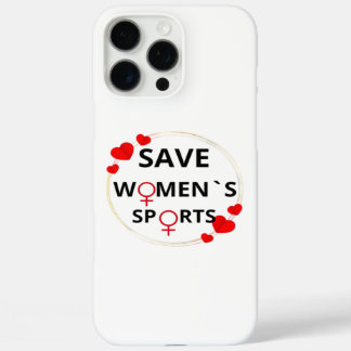 Coques iPhone 16 Pro Max Save Womens Sports Classic