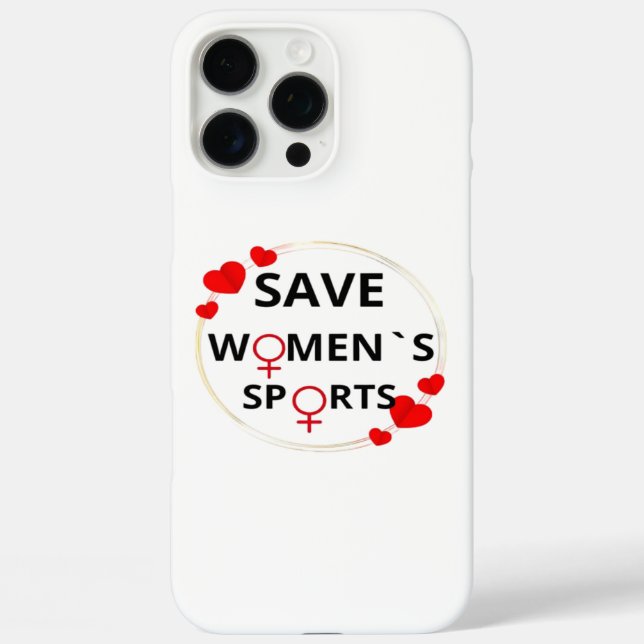 Coques Case-Mate iPhone Save Womens Sports Classic (Verso)