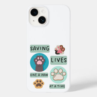 Coque Pour iPhone 14 Saving Lives One Paw At A Time – Vet Animal Design
