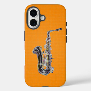 Coques iPhone 16 Saxophone