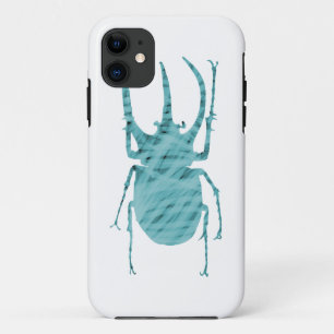 Etui iPhone Case-Mate Scarabée bleu