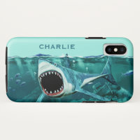 Scary Shark dossiers de téléphone de nom personnal