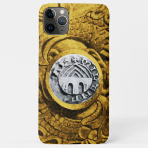 Coque Case-Mate Pour iPhone SCEAU DES CHEVALIERS MODÈLE or jaune